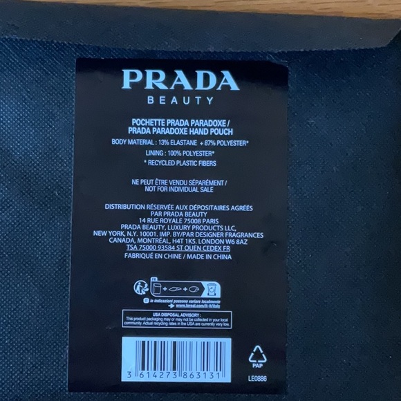 Prada NWT Prada Paradoxe Pouch/Clutch + NIP Prada Candy - Picture 6 of 8